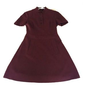 Karen Millen Burgundy Dress